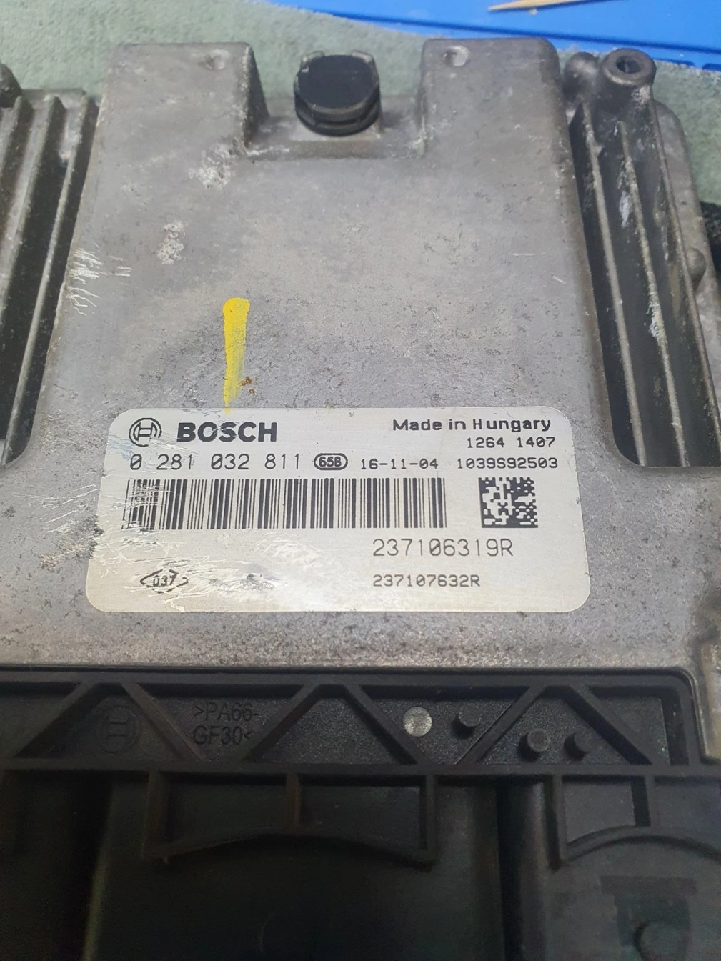 0281032811 237106319R 10SW011402 EDC17C84 DACIA DUSTER 1.5DCI 2016Y MTgearbox BENCH FULL.7z