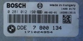 0281012190 7800134 1037379016 EDC16C31 BMW e60 525d 2.5D XPROG BDM FULL.rar