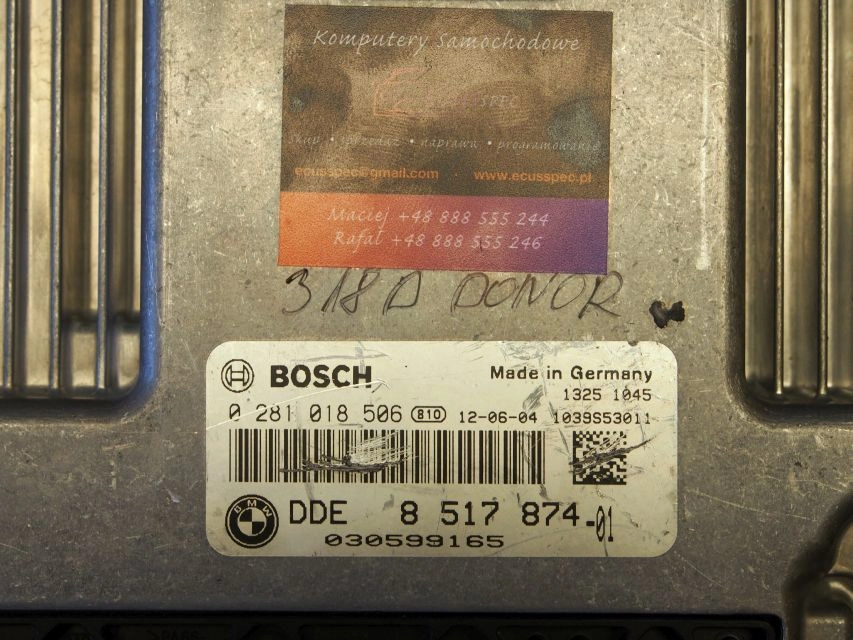 0281018506 8517874 1037519541 BMW F30 318D BENCH FULL.rar