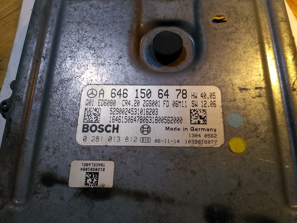 0281013812 A6461506478 CR4.20 1037381131 EDC16CP31 MB Sprinter 2,2CDI 65kW MTgearbox BDM FULL.rar
