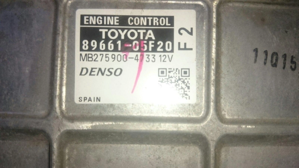 89663-05B21 89661-05F20 MB2759004733 DENSO Toyota AVENSIS 2.2D-CAT MTgearbox FULL.7z