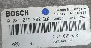 0281019382 237102265R 1037535610 EDC17C42 Renault Master ORI+noDPF noEGR BENCH FULL.rar