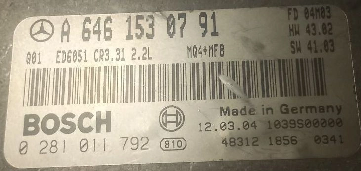 0281011792 A6461530791 CR3.31 HW43.02 SW41.03 1037371330 EDC16C2 MB Vito 2.2CDI CR30-646-C6D2-639-065KW-33-0MEF-02-DAG-001 ME8 KTAG BDM FULL.rar