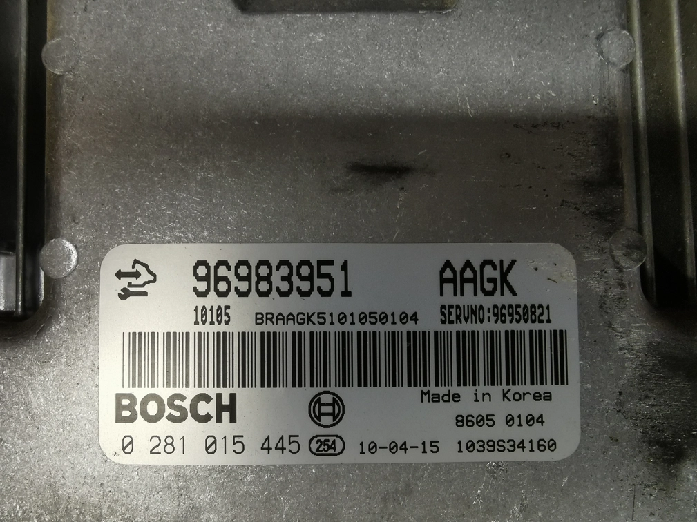 0281015445 96983951 1037500646 EDC16C39 Chevrolet Cruze 2.0CDI 2010Y 110KW ATgearbox BENCH FULL.rar
