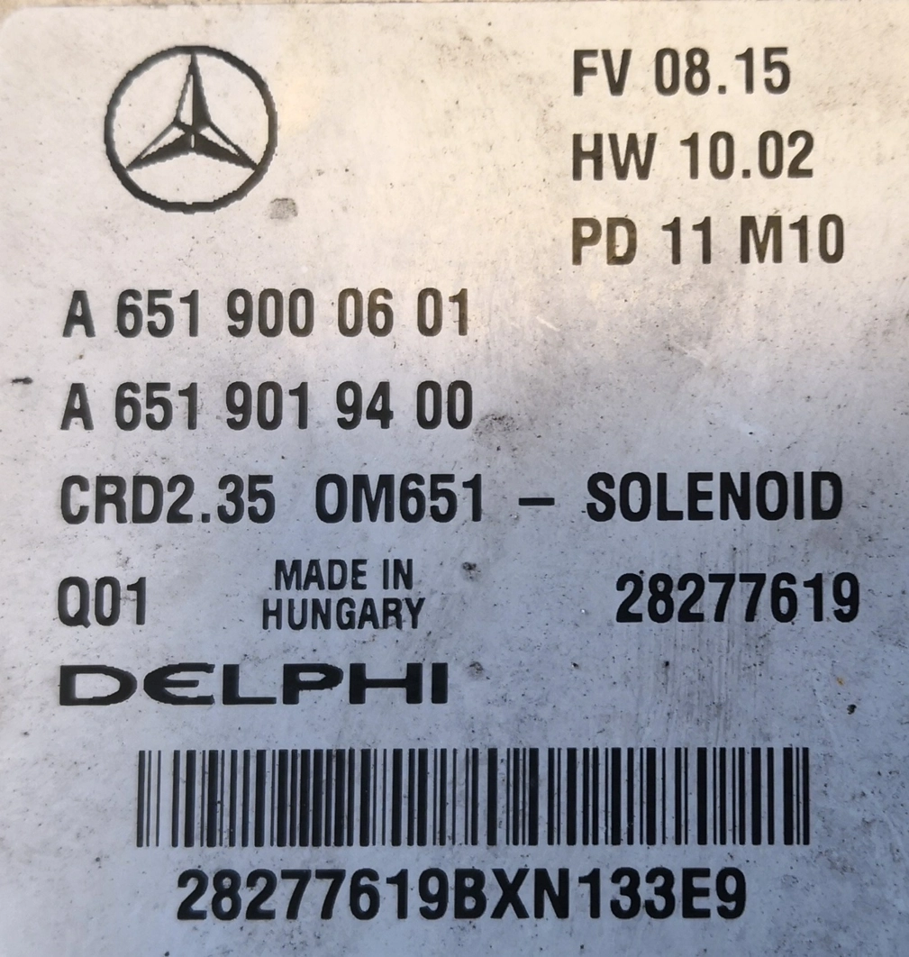 A6519000601 A6519019400 CRD2.35 HW10.02 OM651 28277619 DCM3.5 MB Sprinter 2,2D MTgearbox 2011y FULL.rar