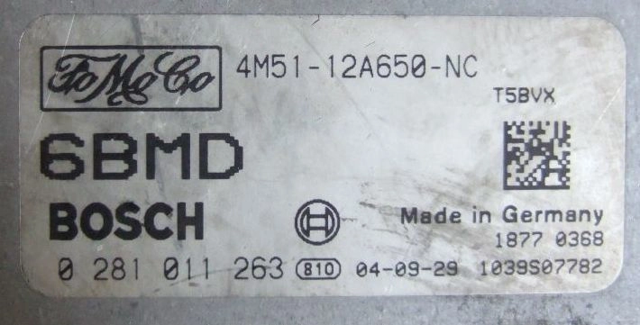 0281011263 4M51-12A650-NC 6BMD 1037378649 EDC16C3 Ford Cmax 1.6TDCI 2004 MTgearbox XPROG BDM FULL.rar