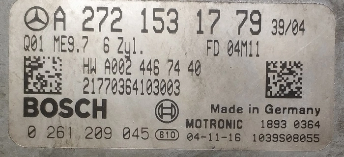 0261209045 A2721531779 A0024467440 1037372831 ME9.7 MB ML350 3.5i M272 2006 ATgearbox 4Matic KTAG FULL.rar