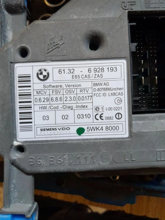 61.32-6928193 5WK48000 CAS1 BMW E65 0K50E FULL.rar