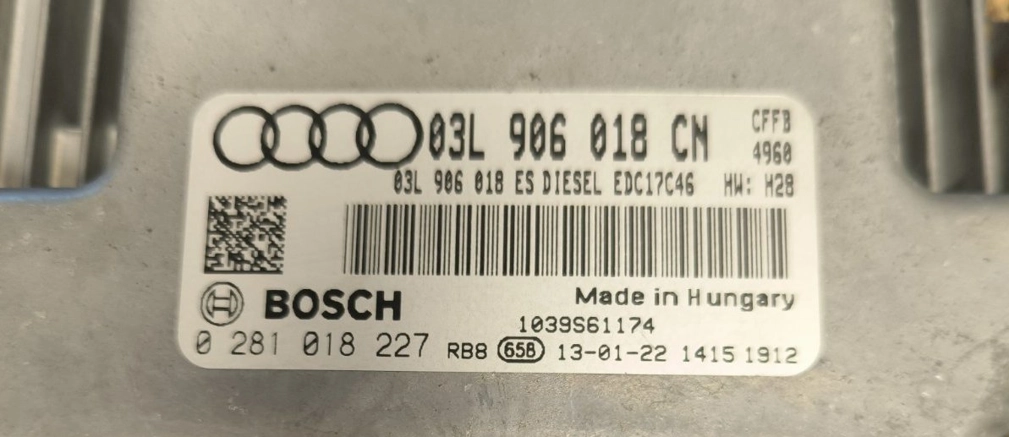 0281018227 03L906018CN 4960 1037529210 EDC17C46 Audi Q3 2.0TDI CFFB 2012Y MTgearbox BENCH FULL.rar