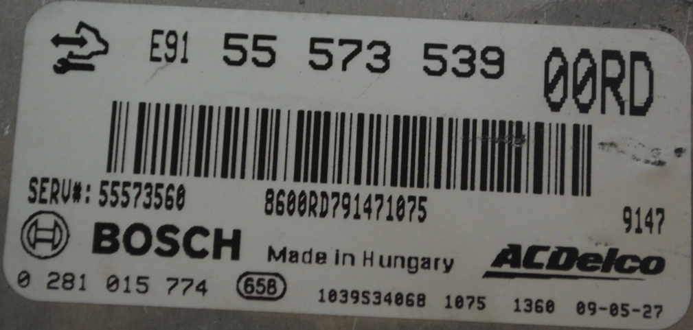 0281015774 55573539 1037A50868 EDC17C19 Opel Insignia 2010y 2.0D FULL.rar