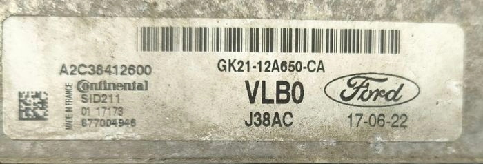 A2C38412600 GK21-12A650-CA GK21-14C204-BCX SID211 Ford Tranzit ORI+GLOWTIME FLASH.rar