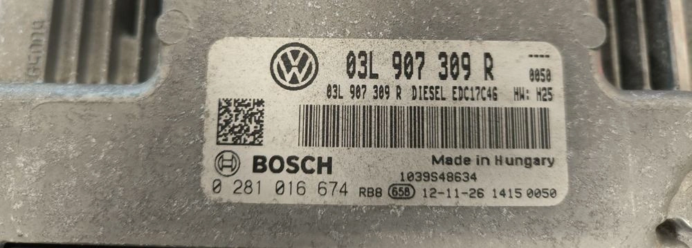 0281016674 03L907309R 03L906018AQ 9979 1037564271 EDC17C46 VW Golf 2.0TDI 2013Y ATgearbox BENCH FULL.rar