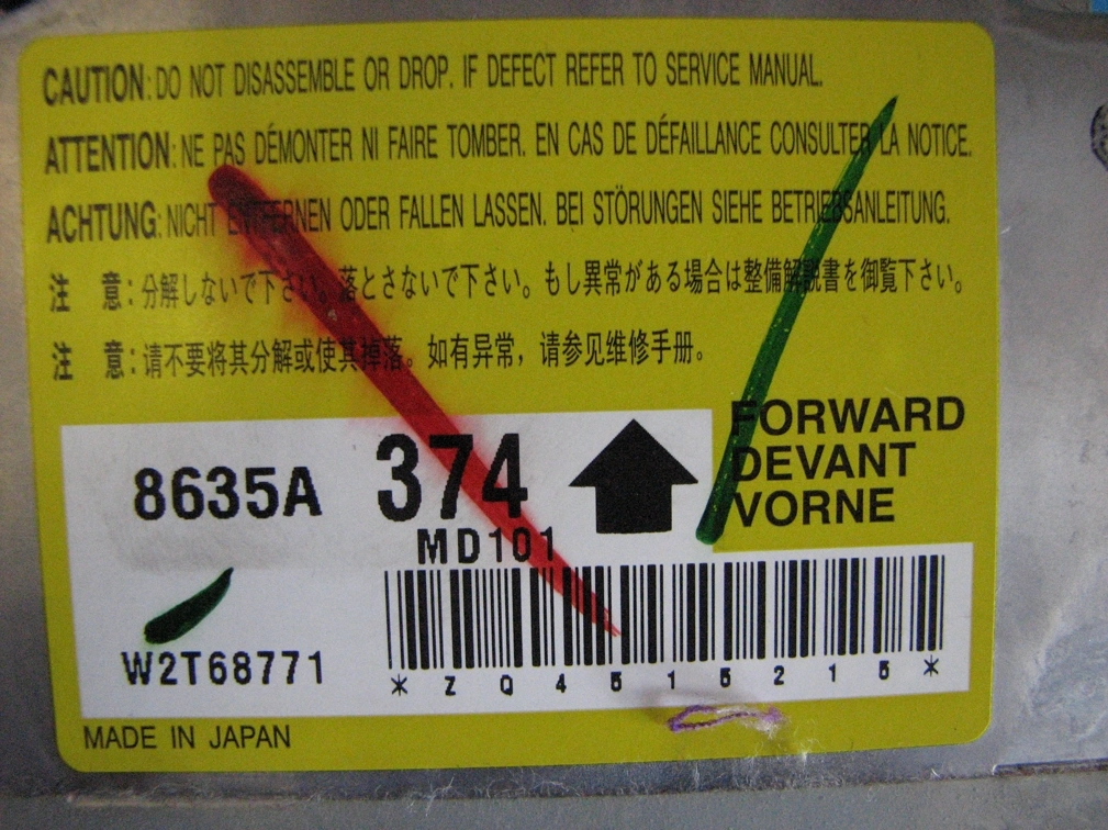 8635A374 MITSUBISHI S25A64 CRASH+CLEAR SRS.rar