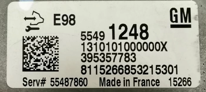 55491248 55487860 1310101000000X 395357783 E98 Opel Zafira 1.6D 100kW 2015 MTgearbox IOterminal FULL.rar