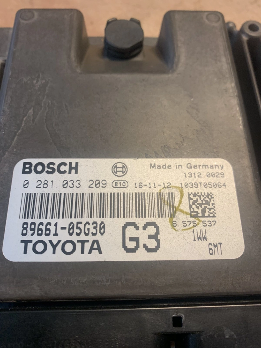 0281033209 89661-05G30 10SW009849 009849 EDC17C73 Toyota Avensis 1.6D ORI+st1 FLEX BENCH FULL.rar