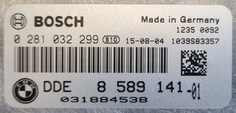 0281032299 8589141 1037550632 EDC17C50 BMW F10 2.0D ATgearbox B47D20O0-F10B47O0 2W6 AT F010-18-07-530-FS (O 7HKL0-0000287A-007) BENCH FULL.rar