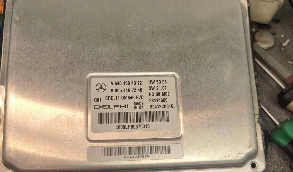 A6461504372 A0054467240 28114600 HW50.06 SW21.07 PD08M02 CRD.11 MB C204 2.2CDI MTgearbox KTAG FULL.rar