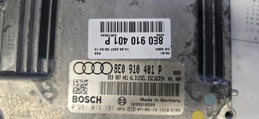 0281013191 8E0997402A 8E0907401AL 0001 1037092369  EDC16CP34 AUDI A4 3.0TDI 171KW 2007Y FLEX BENCH FULL.rar