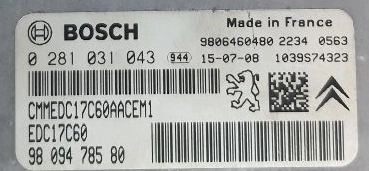 0281031043 9809478580 9806460480 1037551671 EDC17C60 Citroen Berlingo 1.6HDI BENCH FULL.rar