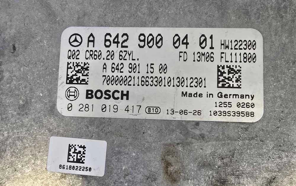0281019417 A6429000401 1037516343 EDC17CP46 MERCEDES ML350 W166 3.0D CR60.20 6ZIL 2014Y ORI+noEGR noDPF noSCR RDY noTVA ATgearbox BENCH FULL.rar