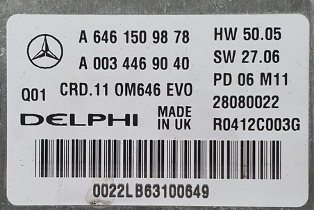 28080022 R0412C003G A6461509878 A0034469040 6469021300 HW50.05 SW27.06 CRD-646-NMA9R-211WA-125kw-41OP-EF-ME-D50-0926X18 MB E211 2.2CDI 125kW ATgearbox KTAG FULL.rar