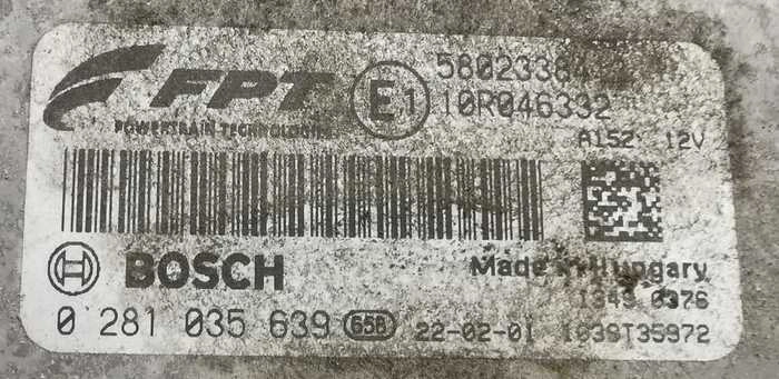 0281035639 58023384 10SW042266 042266 EDC17C49 Iveco Daily 3.0D 2021 132kw MTgearbox BENCH FULL.rar