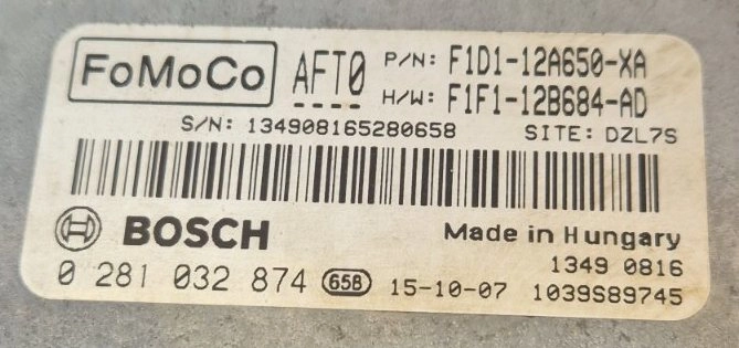 0281032874 F1D1-12A650-XA F1F1-12B684-AD 1037556326 EDC17C70 Ford C-MAX 1.6D MTgearbox ORI+noDPF noEGR BENCH FULL.rar