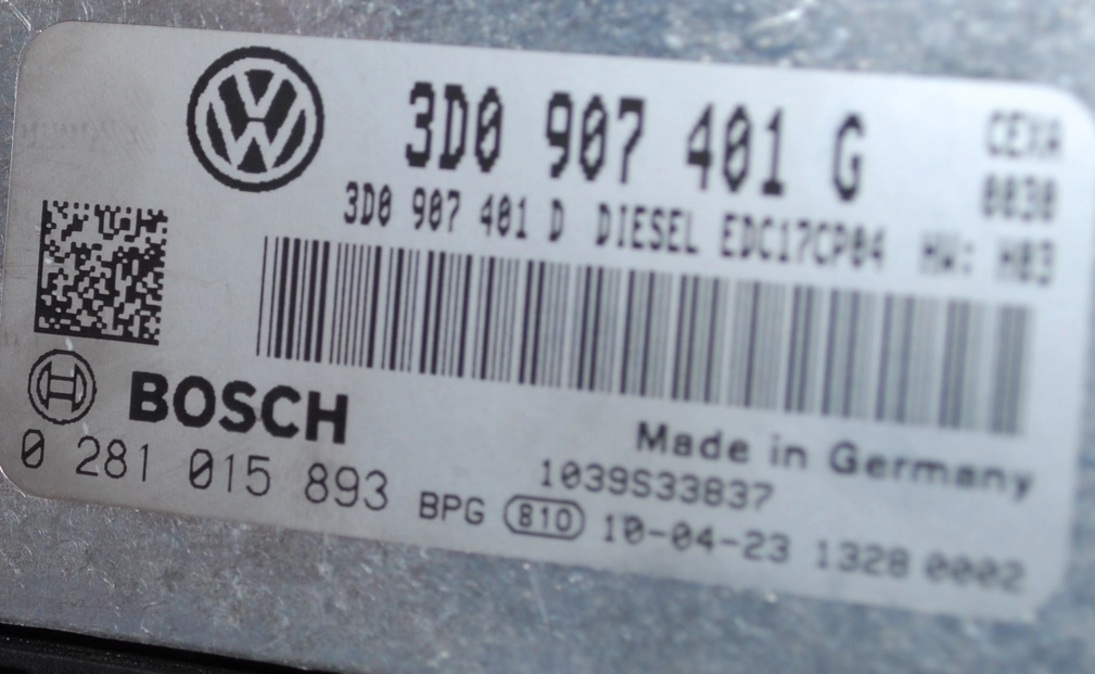 0281015893 3D0907401G 3D0907401D 1037501415 EDC17 CP04 VW Phaeton 3.0TDI 176KW BOOT FULL.rar