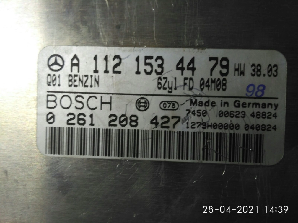 0261208427 A1121534479 HW38.03 ME2.8 MB E211 3.2i ORI+E2 EGR SAP tun KTAG BDM FULL.rar