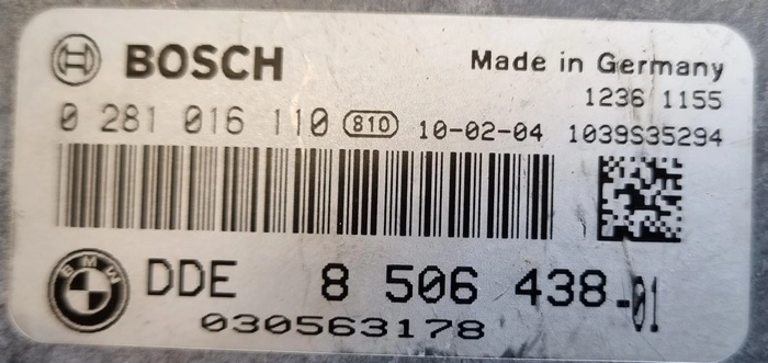 0281016110 8506438-01 O 71S7IC163A 1037509478 EDC17CP02 BMW FLEX BENCH FULL.rar