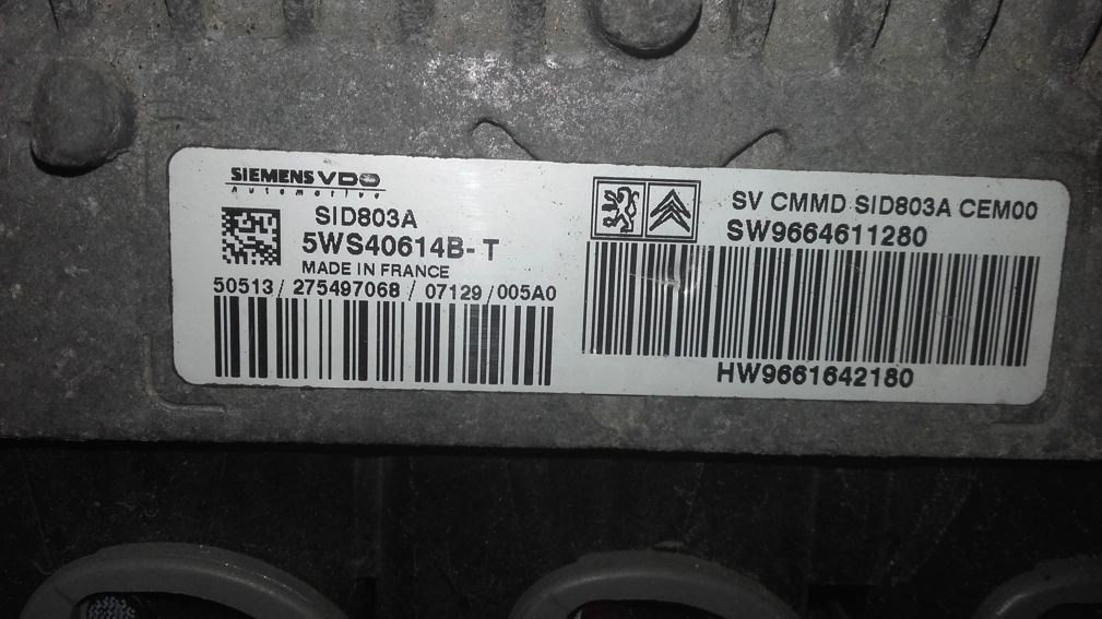 5WS40614B-T 9661642180 9664611280 PO30080000000 SID803A Peugeot Expert 2.0HDI RHK BDM FULL.rar