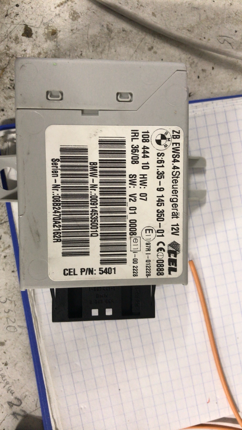 61.35-6988104-01 HW05 SW02 EWS4.3 BMW KEY+PASSWORD 2L85D FULL.rar