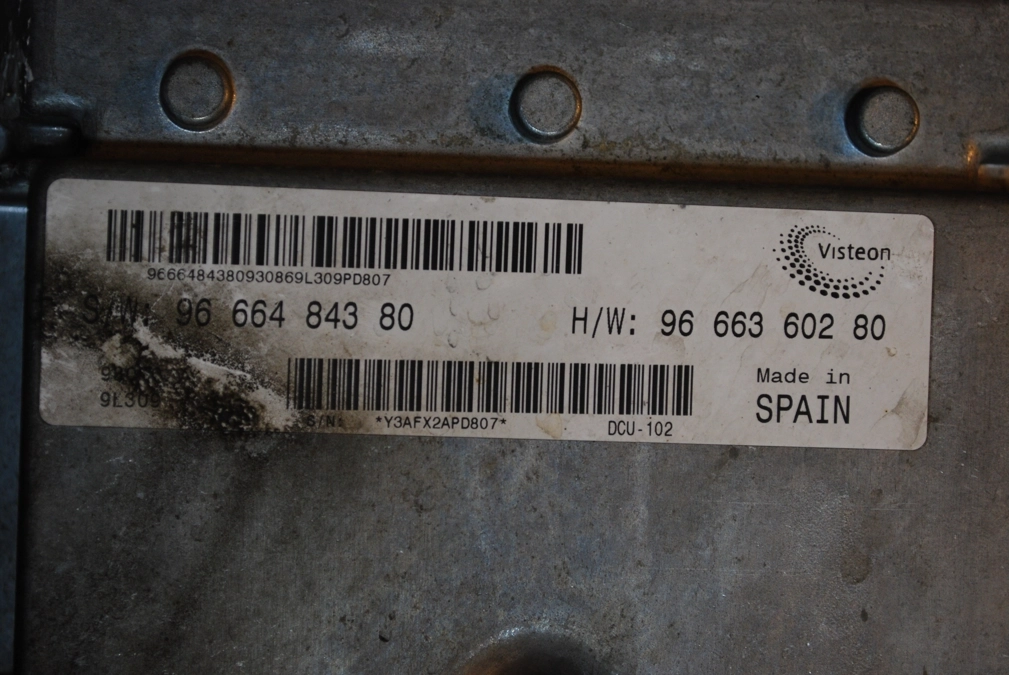 9666360280 9666484380 DCU102 Citroen Jumper 2.2HDI 2008y ST10F273 XPROG FULL.rar