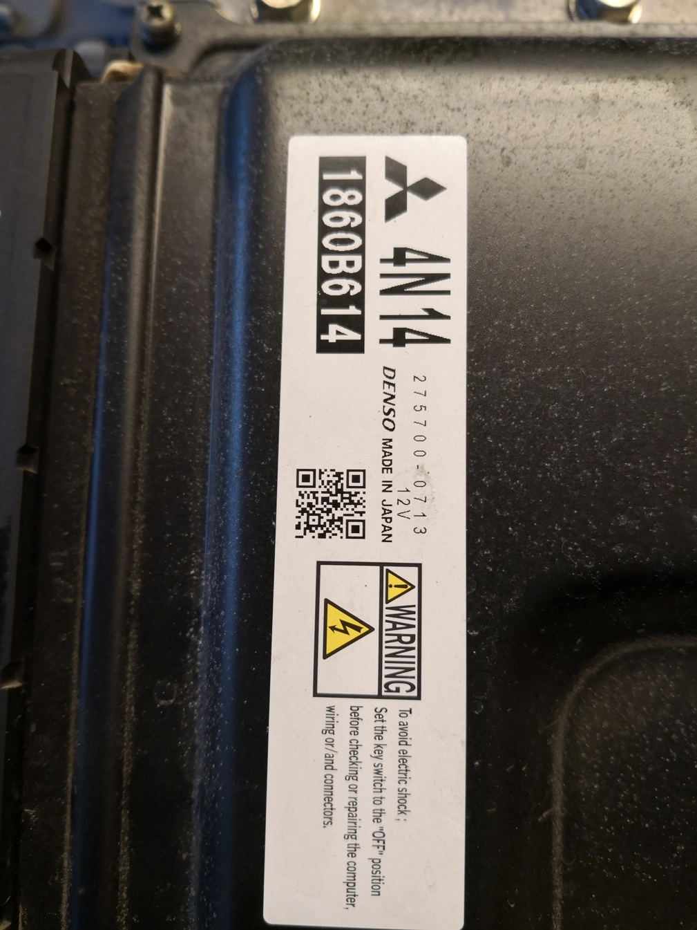 1860B614 275700-0713 4N14 DENSO MITSUBISCHI OUTLANDER 2.2D 103KW 2011Y MTgearbox FULL.rar