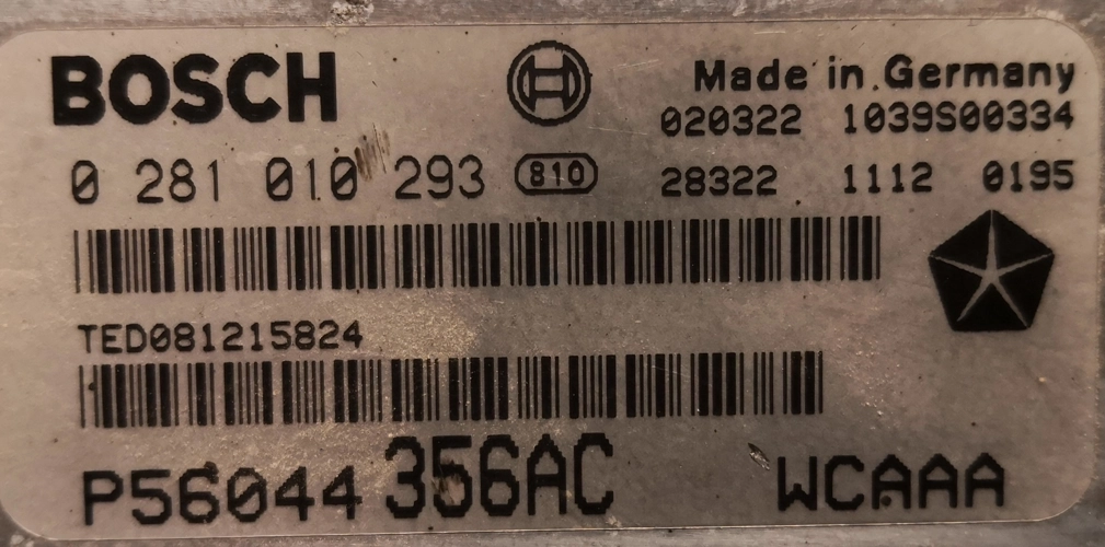 0281010293 P56044356AC 1039s00334 1037363822 EDC15C5 Jeep Cherokee 2.7CRD 2002 ATgearbox FULL.rar