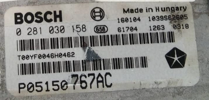 0281030158 P05150767AC T00YF0046H0462 058153 10SW058153 EDC17C79 DODGE RAM 3.0D 2016 BENCH FULL.rar