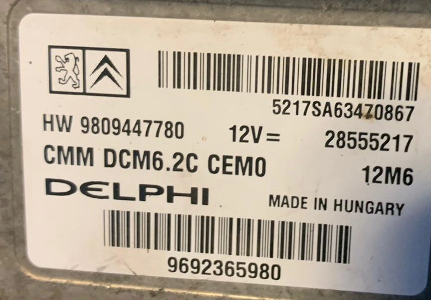 28555217 9809447780 9692365980 DCM6.2C Peugeot Boxer 2.0HDI boot FULL.rar