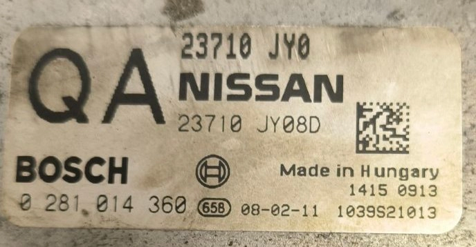0281014360 23710-JY08D 1037502972 EDC16CP33 Renault Koleos 2.0DCI 2011 ATgearbox ORI+noDPF noEGR BENCH FULL.rar