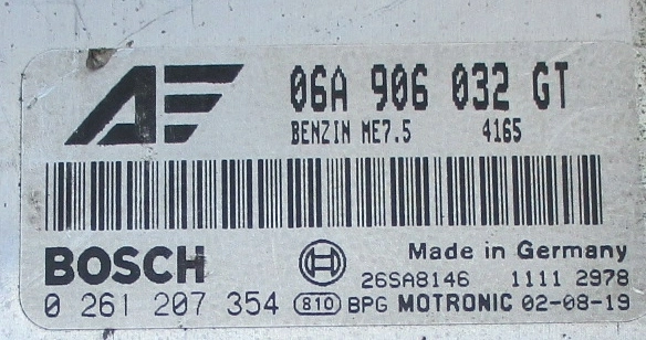 0261207354 06A906032GT 4165 1037362950 ME7.5 VW Sharan 7M 1.8T AWC 110kW FLASH.rar
