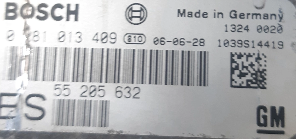 0281013409 55205632 1037379432 EDC16C9 Opel Vektra 1.9CDTi 110kW ATgearbox BDM FULL.rar