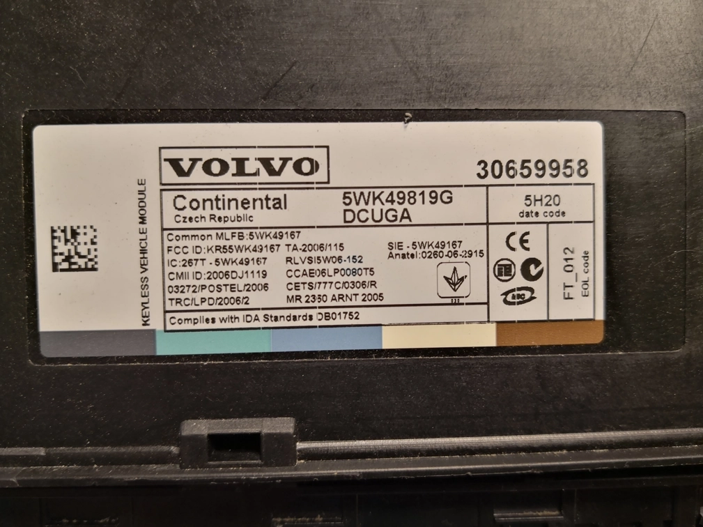 30659958 5WK49819G KVM Volvo XC60 2015 0L01Y XPROG FULL.rar