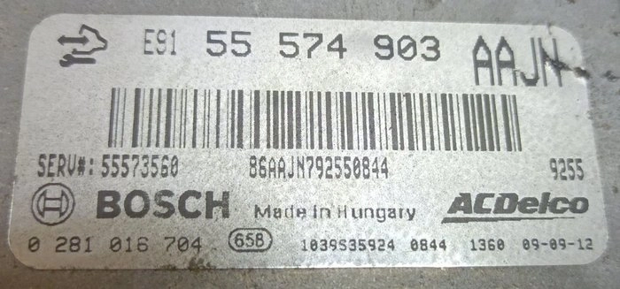 0281016704 55574903 1037520360 1037501148 1037529590 EDC17C19 Opel Insignia 2.0CDTI ORI+noDPF noEGR noFLAPS BENCH FULL.rar