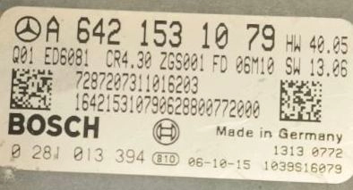 0281013394 A6421531079 CR4.30 HW40.05 SW13.06 CR40-64x-65T2-906-135KW-40-0MEF-02-ATZ-002 8 DPF ME1 1037381134 MB Sprinter 3.0CDI 135kW ORI+noDPF noEGR noFLAPS BENCH FULL.rar