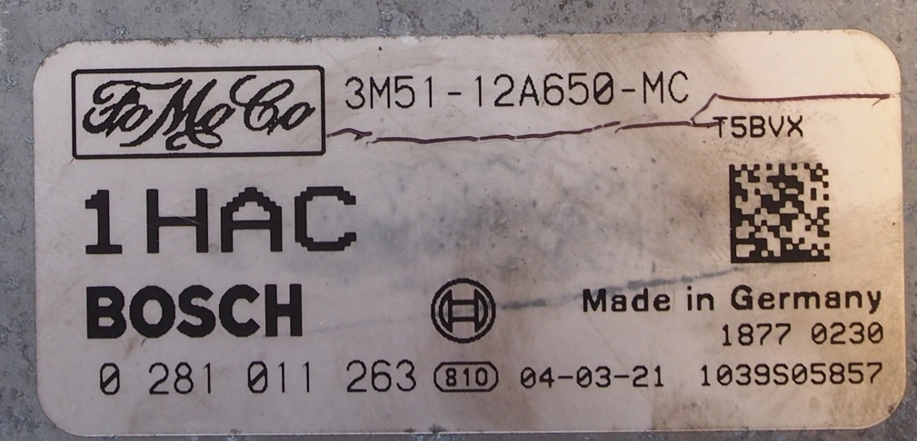 0281011263 3M51-12a650-MC 1037370786 EDC16C3 Ford Cmax 1.6TDCi XPROG BDM FULL.rar