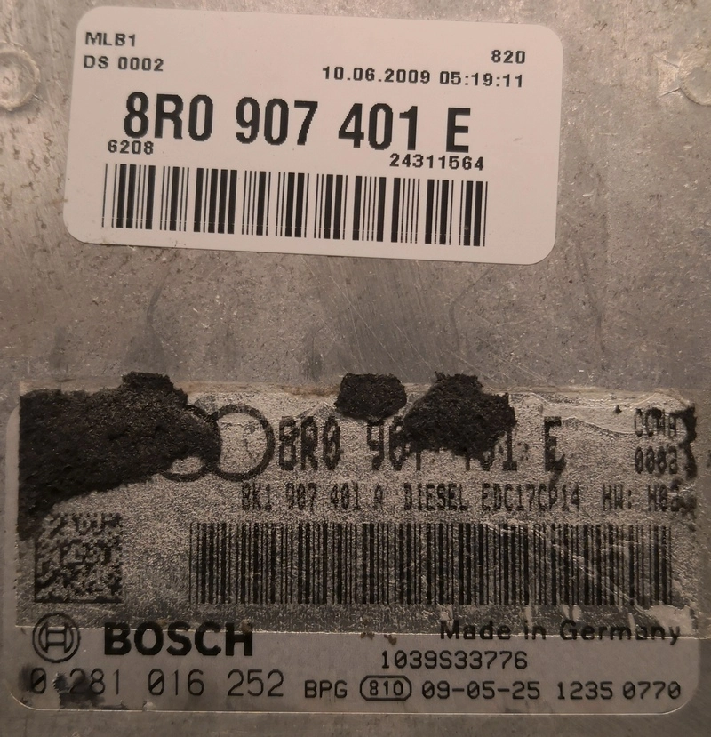 0281016252 8R0907401E 8R0907401J 0008 8K1907401A 1037516613 EDC17CP14 Audi Q5 3.0TDI ATgearbox BENCH FULL.rar