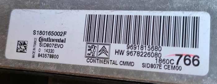 9678226080 9691815680 S180165002F PR21180000000 SID807EVO CITROEN FOXFLASH FULL.rar
