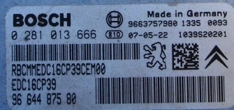 0281013666 9664487580 9663757980 1037386062 EDC16CP39 Peugeot 4007 2,2D 115kW MTgearbox BDM FULL.rar