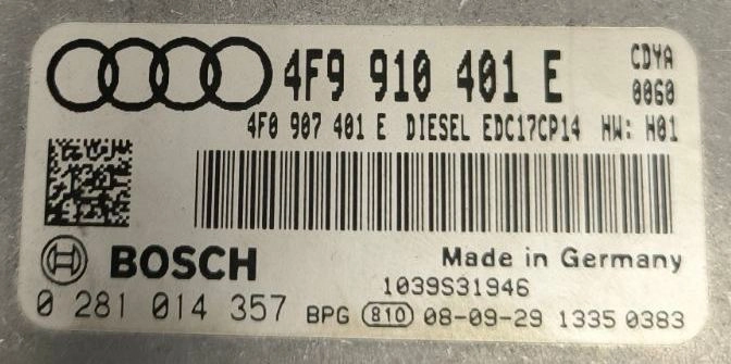 0281014357 4F9910402A 4F0907401E 0080 1037516623 EDC17CP14 Audi A6 Allroad 3.0TDI CDYA ATgearbox BENCH FULL.rar