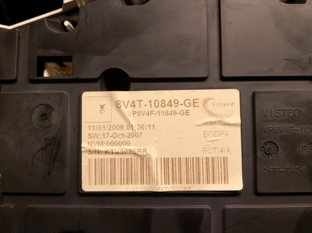 0281011701 8M51-12A650-LC 1037393199 EDC16C34 8V4T-10849-GE DASH FORD CMAX 2007 MTgearbox ECU+DASH START SET BDM FULL.rar
