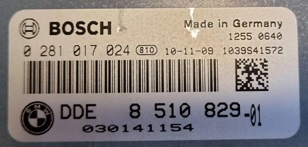 0281017024 8510829 1037522660 O 7CPBKF509A EDC17C41 BMW FLEX BENCH FULL.rar